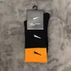 Calcetines Adi Clover para Hombre Deportivos de Hilo Largo de Moda Algodón Puro Absorbentes para Mujer Calcetines de Pareja con Tres Rayas