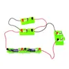 Kit de experimento de circuito simple para estudiantes de cuarto grado de primaria: un conjunto de cajas de experimentos eléctricos para que los estudiantes aprendan sobre circuitos en serie y en paralelo y cómo hacer que las bombillas se enciendan