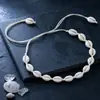 Collar tejido estilo playa hawaiana con estrellas de mar y conchas, simple y único, con cierre de langosta, cadena para la clavícula, suministro mayorista transfronterizo
