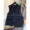 Chaleco Traje Estilo Casual Retro para Viaje Versión Coreana Sensación de Alta Gama Pequeño Chanel Chaqueta Negra Oversize Temporada de Primavera y Otoño Top Mujer