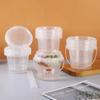 Caja para Llevar de Ensalada de Frutas, Cubeta de Gelatina de Hielo, Tazón Especial para Bolas de Taro, Gelatina de Hierba, Cubeta para Té de Frutas, Grado Alimenticio Pp5