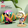 Long Zhiyu 16 Años Colgante de Dibujos Animados Silicona Suave PVC Estéreo Llavero Personalizado Proveedor de Alta Calidad