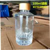 Botella de licor 2-2 botella de vino pequeña vidrio vacío 100ml con tapa botella de degustación 250ml medio kilo