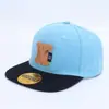 Gorras de Hip-Hop de Ala Plana al por Mayor para Niños de 3 a 8 Años, Gorras de Béisbol Personalizadas con Letra N para Bebé, Gorras Transpirables y Ligeras para Protección Solar para Primavera y Verano