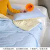 Colcha de Verano con Aire Acondicionado Modelo Mismo de Sam, Seda Helada Enfriadora, Individual/Doble, Clase A Infantil, Grado Materno e Infantil, Lavable a Máquina, Dormitorio Estudiantil