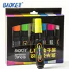 [Bolígrafo Baoke de Shenzhen] Suministro del set de siete colores de bolígrafo marcador resaltador electrónico Baoke MP-4901
