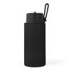Copo Térmico de Palha Satchel de 32oz Grande Capacidade Aço Inoxidável 304 Copo Térmico Copo Satchel de Escritório com Corda