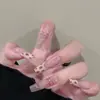 10 Peças de Unhas Usáveis Olho de Gato de Cristal, Patches de Manicure Artesanais de Alto Padrão para Outono e Inverno, Unhas Postiças, Unhas Longas para Clarear