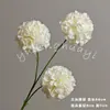 3 pequenos buquês de flores artificiais de hortênsia para decoração de cena de casamento, materiais DIY, flores artificiais para arranjos decorativos, atacado