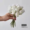 Vaso de Vidro Transparente Cor Natural Minimalista Criativo de Luxo Leve para Flores Frescas, Arranjo de Flores, Peça de Decoração Artística para Sala de Estar