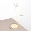 Soporte de Mesa para Tarjeta de Insertar de Metal Restaurante Té de Leche Pantalla de Código QR para Pedir Tarjeta de Código de Pago Tarjeta de Mesa Vertical Plato Producto