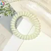 Novo elástico de cabelo Qiyue com bolinhas coloridas para telefone, elástico de cabelo de alta elasticidade, elástico de borracha, pulseira, elástico de cabelo de coelho fresco e fofo atacado