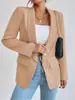 2025 Nuevo Traje Pequeño de Primavera y Otoño Europeo y Americano Transfronterizo Chaqueta de Oficina para Mujer Versátil al por Mayor Moda Personalidad Mujer