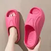 Pantuflas de EVA para Hombre, Pantuflas Frescas de Verano, Chanclas de Una Tira para Exteriores, Sandalias de Mujer, Pantuflas de Verano para Mujer, Zapatos de Playa para Mujer, Pantuflas Cerradas para Mujer, Zapatos para Casa