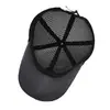 Boné de Baseball Respirável de Malha Casual para Viagem Chapéu de Sol Moda Proteção Solar Boné com Aba Chapéu de Pesca Masculino para Exterior