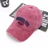 Gorra Hombres Primavera y Otoño Nueva Algodón Lavado Viejo Gorra de Béisbol Vintage Americano Gorra con Letras Sombrilla Exterior