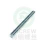 Tornillo prisionero roscado completo sin cabeza Venta directa de fábrica #8 -32TX38 Color Zinc Acero al Carbono Tornillos para Comunicación Digital Naval