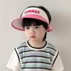 Sombrero de sol para niños y niñas con protección solar, sombrero de sol vacío de verano, fino, anti-UV, ala grande para salir