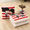 Nueva almohada con impresión digital de doble uso para coche, edredón con dibujos animados cepillados, almohada de regalo con logotipo impreso, almohada para sofá