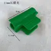 Accesorios de Soporte para Flores de 11 mm, Conectores de Soporte para Plantas Trepadoras de Tomate y Rosa (Pedido Mínimo de 5 Tubos de Acero Recubiertos de Plástico)