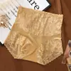 Bragas de Encaje con Diseño del Año Zodiacal de Cintura Alta con Control de Abdomen y Levantamiento de Glúteos para Mujer, Tallas Grandes, Lencería de Encaje Satinado Floral de Lujo, Seda de Morera