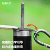 Lona para Acampar al Aire Libre, Poste, Hebilla de Unión, Accesorios para Tienda de Campaña, Pieza Triangular de Acero Inoxidable Engrosada, Cuerda de Ajuste a Prueba de Viento, Cuerda de Tracción