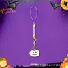 Amazon Halloween Llavero Colgante de Terror Calavera Fantasma Dibujo Animado Calabaza Gato Colgante para Bolsa Lanyard