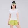 Shorts Deportivos de Secado Rápido de Manga Corta para Mujer, Ropa de Fitness, Running, Bádminton, Ropa de Yoga, Camiseta de Manga Corta al por Mayor