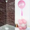 Suporte Telescópico para Balões Mastro Decorativo Mastro Flutuante de Hélio Falso Mastro Decorativo para Festa de Casamento Aniversário Coluna de Balões