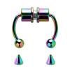 Anillos de Nariz Estilo Europeo y Americano, Acero Inoxidable Herradura Magnética Falsa Borla Clips de Nariz, No se Requiere Perforación, Joyería Aretes de Aro para la Nariz