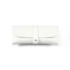 Moda criativa portátil PVC preto e branco botão soft bag óculos caso Fábrica atacado em estoque