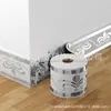 Zócalo transfronterizo autoadhesivo engrosado, pegatinas de pared para el alféizar de la ventana, línea de cintura, pegatinas de azulejos de cerámica de imitación, decoración impermeable de mármol