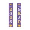 26 Decoración de Fiesta Temática de Temporada de Graduación Transfronteriza Banderines Colgantes Diseño de Fiesta de Ceremonia de Graduación Parejas Decoraciones Colgantes Venta al por Mayor Personalización
