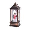 Adornos navideños para personas mayores, luces de viento pequeñas para interiores, luces de noche luminosas LED llenas de agua, adornos, regalos