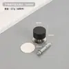 Batente de porta de borracha sem perfuração batente de porta de vidro de aço inoxidável batente de porta anti-colisão espesso sólido batente de porta cilíndrico com amortecedor silencioso