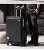 Nova Maleta de Viagem 20 polegadas Multifuncional Caixa com Senha Silenciosa Moda Grande Tampa Frontal com Abertura Zíper Mala de Rodinhas