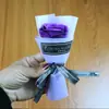 Flor de jabón de rosa única de cinco capas Flor de clavel regalo empresa actividad regalo Día del Maestro 15cm (se puede empaquetar