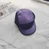 Gorra de Béisbol Nueva Estilo Bloques de Color Color Sólido Simple Secado Rápido para Hombres y Mujeres, Visera de Malla, Gorra de Pico Transpirable de Ala Corta Venta al por Mayor