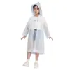 Atacado do Fabricante Capa de Chuva de Aba Larga Capa de Chuva Descartável Infantil Capa de Chuva Longa de Peça Única para a Escola Capa de Chuva Multifuncional