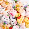 Acessórios para Joias de Resina Desenho Animado Frutas Fofas Animais Cola de Creme Ímãs de Geladeira Capa de Celular Acessórios de Presilhas