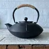 Sala de Modelos Casa de Té Estante Antiguo Juego de Té Decoración Suave Estilo Chino Nuevo Tetera Pequeña Creativa Olla de Hierro Fundido Adornos para Sala de Té