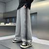 Pantalones para Niños Grandes Primavera y Otoño 2025 Ropa Nueva para Niños Primavera Rectos de Pierna Ancha Pantalones Deportivos Conjunto de Primavera para Niños Estilo Genial