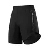 Pantalones Cortos de Seda Helada Transfronterizos de Verano para Hombre, Nuevos Pantalones Deportivos de Running de Secado Rápido de Corte Holgado, Pantalones Cortos de Baloncesto de Talla Grande para Hombre
