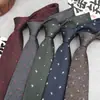 Corbata de Estilo Nuevo, Corbata Formal, Corbata de Moda para Negocios Jacquard, Corbata de Hombre de Lunares de 8 cm, Entrega Directa de Fábrica