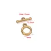 Acero Inoxidable Chapado al Vacío Hebilla OT Cierre Final Hebilla de Joyería DIY Collar Accesorios de Joyería Fábrica Fuente Venta al por Mayor