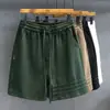 2026 Design de Ponta Peso Pesado Esportivo Casual Shorts Calças Masculinas Verão Largas Calças de Cinco Pontos Estilo Americano Calças de Moletom