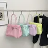 Bolso de hombro muy elegante y atractivo, de gran capacidad, nueva moda de verano 2026, dopamina, simple, casual, versátil