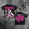 Camiseta Estilosa Versátil Nova Primavera e Verão Top Estilo Americano Distintivo Rua Cor Sólida Padrão Estampada Manga Curta para Homens e Mulheres