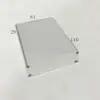 Caixa de carregamento para receptor de perfil de alumínio 110*84*28MM, gabinete de alimentação para placa de circuito de liga de alumínio