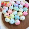 Cueva de Bolas de Carbón Accesorios para Zapatos Hebilla de Zapato Accesorios Bola de Pelo de Color Oreja de Elfo Flor de Zapato Hebilla Decorativa Apto para Crocs